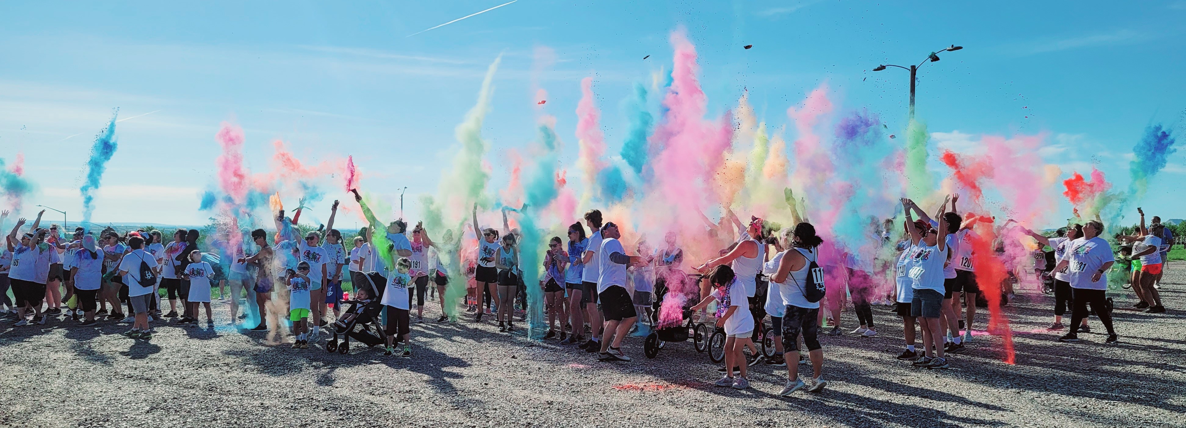 Color Dash Color Throw