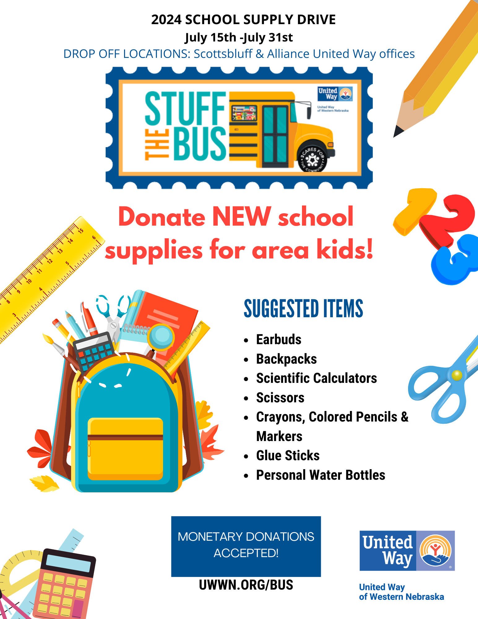 Stuff the Bus Flyer