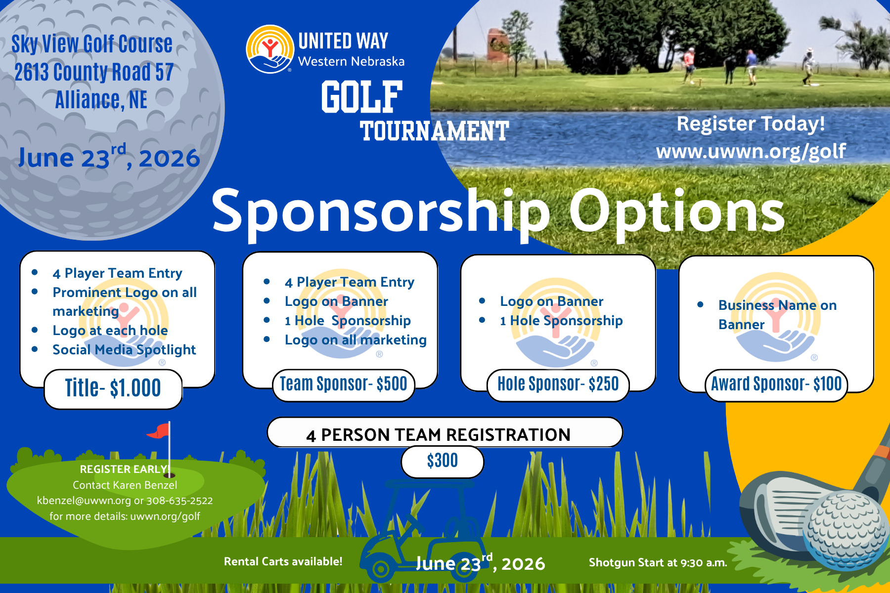 Golf Sponsor Levels