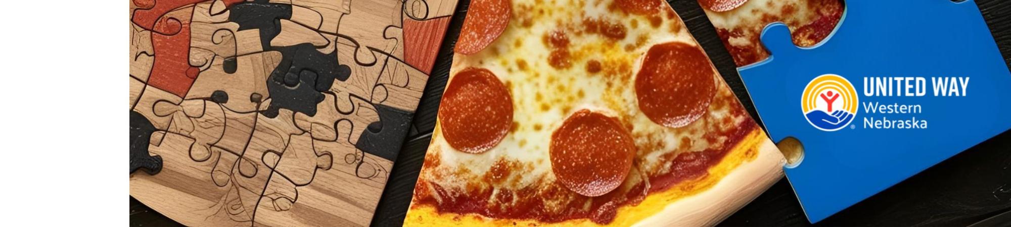 Pizza, Pours & Puzzles Fundraiser