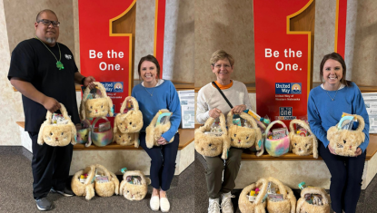 Easter Baskets donated to CASA of Scotts Bluff County